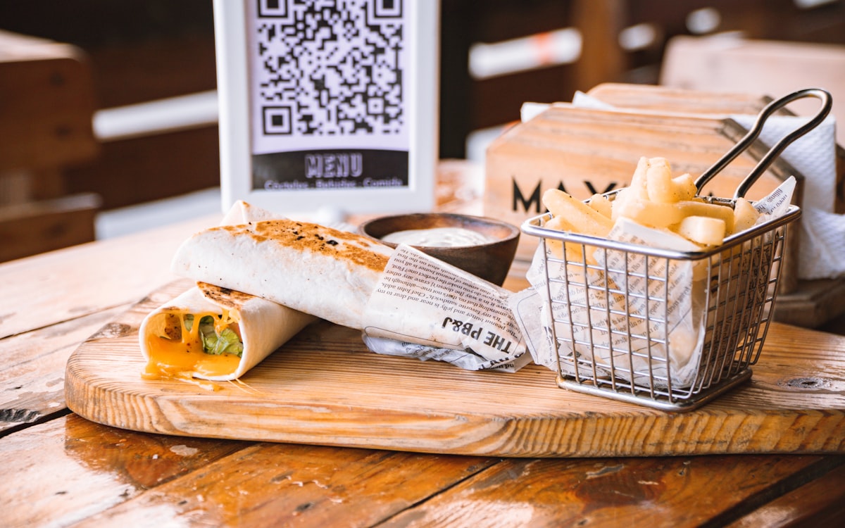 Creare menu QR code gratis